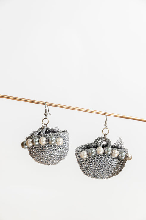 Handbag earrings